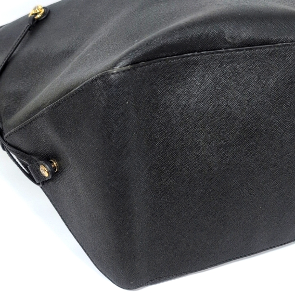 Henri Bendel Black Saffiano Leather Large Tote - Picture 6 of 14